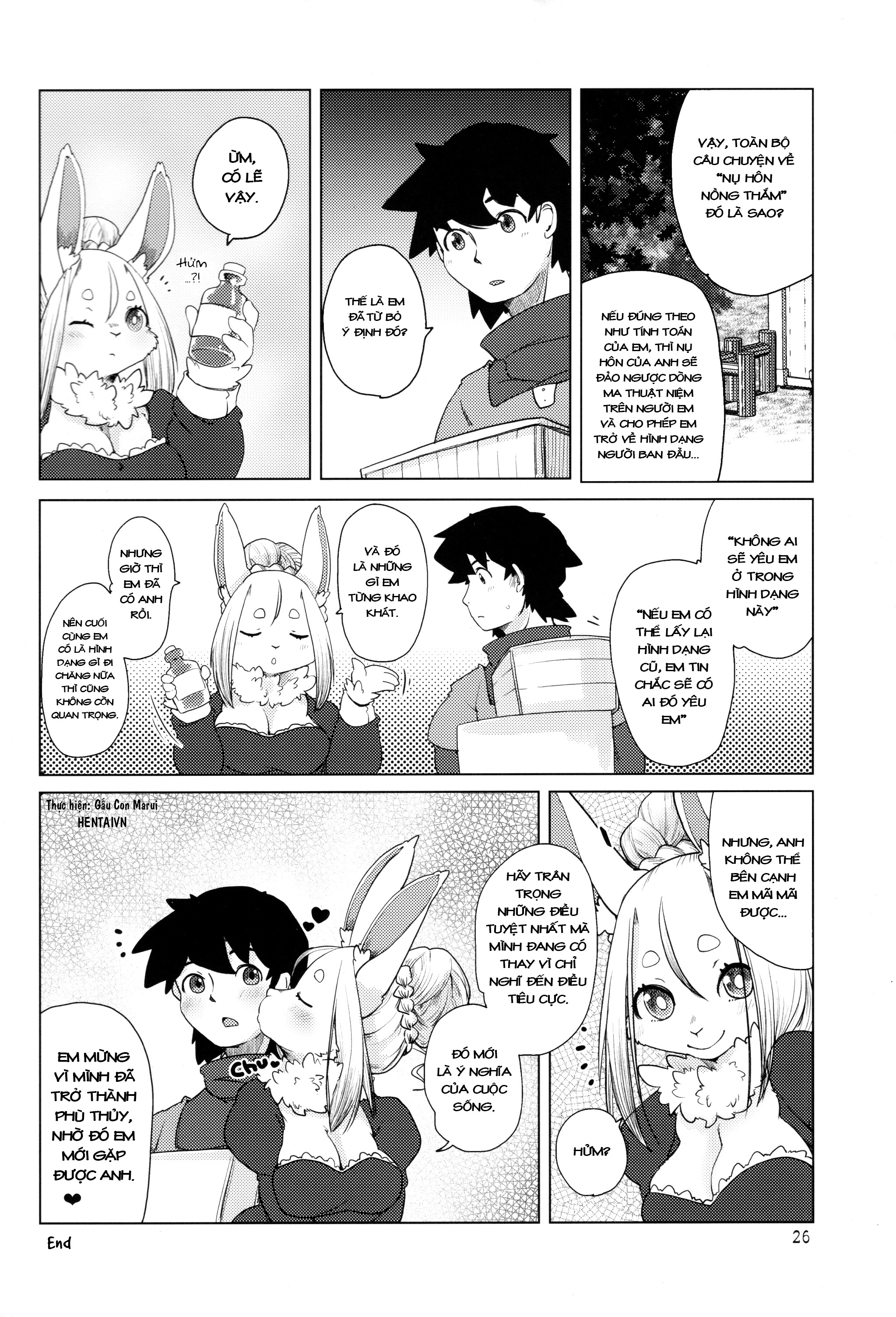 Đọc truyện hentai Ano Mori De Matteru - Oneshot