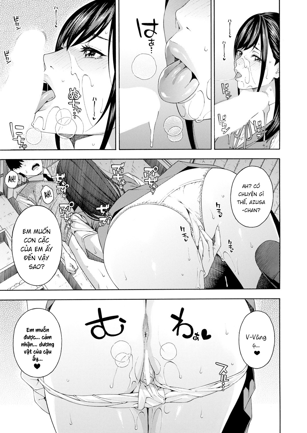 Đọc truyện hentai Ban nghiên cứu hành vi kích thích dương vật bằng miệng - Chap 1