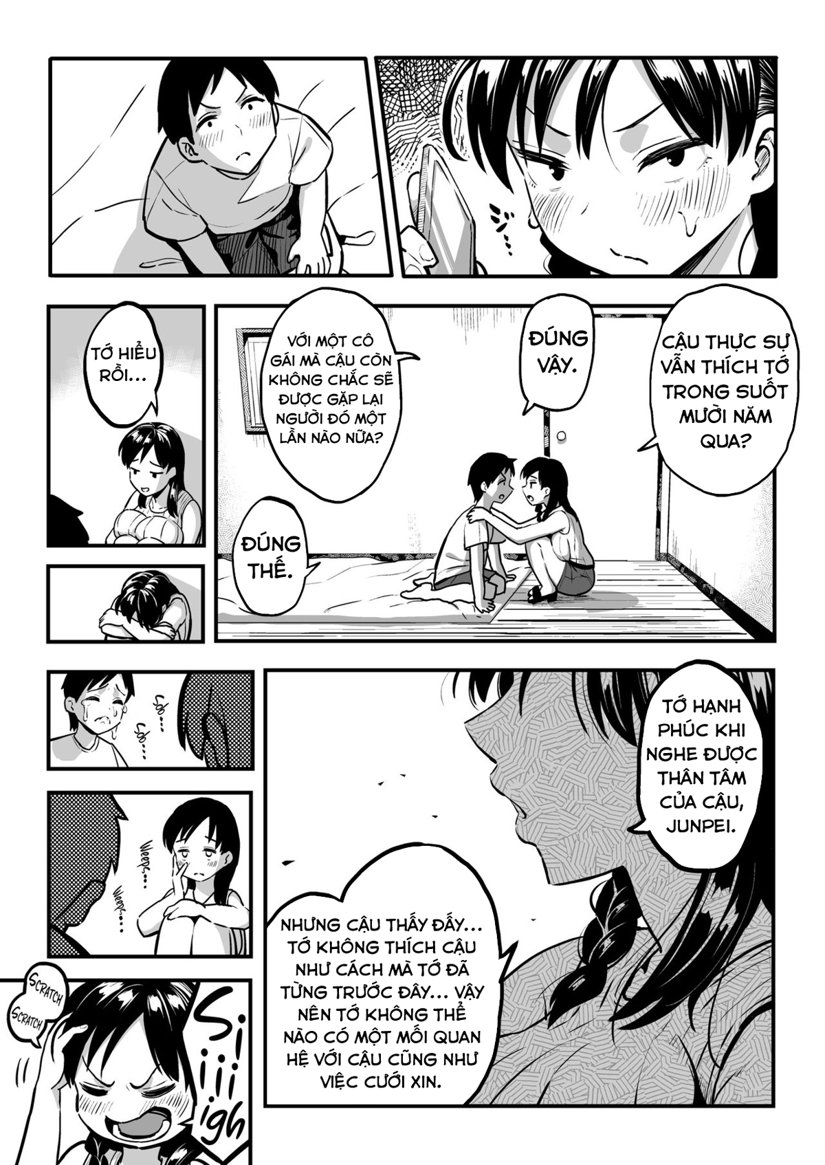 Đọc truyện hentai Tháng 8, 10 Năm Sau, Với Cậu. - Chap 1