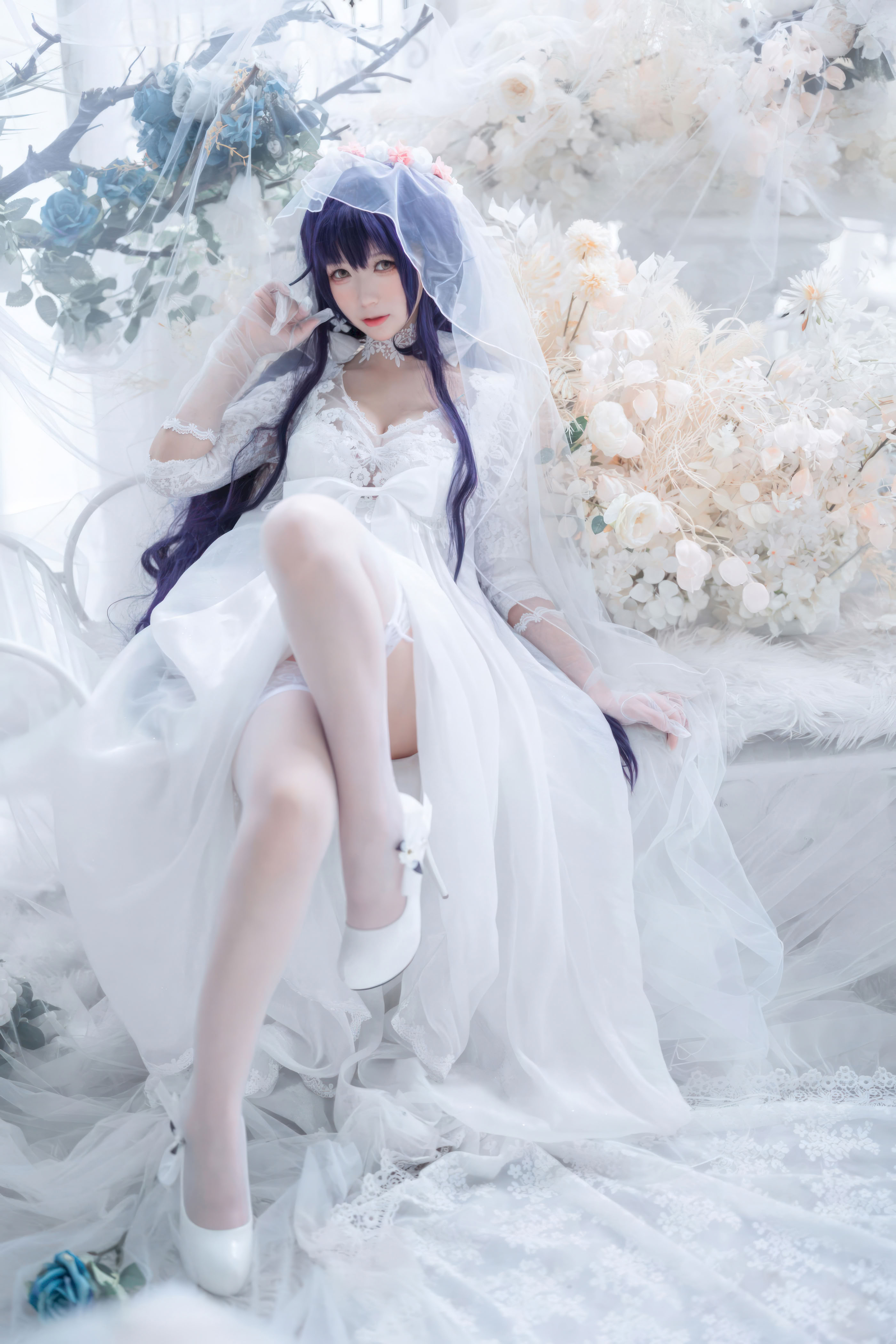 Đọc truyện hentai Tuyển tập Albums siêu phẩm Cosplay - Chap 1414 - Sakura-chan w Azur Lane Azuma no Hanayome