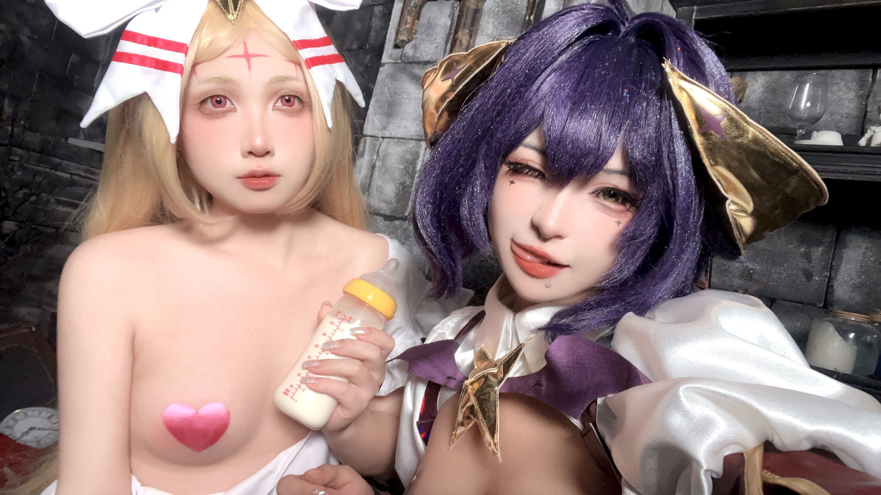 Đọc truyện hentai Tuyển tập Albums siêu phẩm Cosplay - Chap 1243 - Owa Amazake & Chiya Azuki - Dreaming of becoming a magical girl