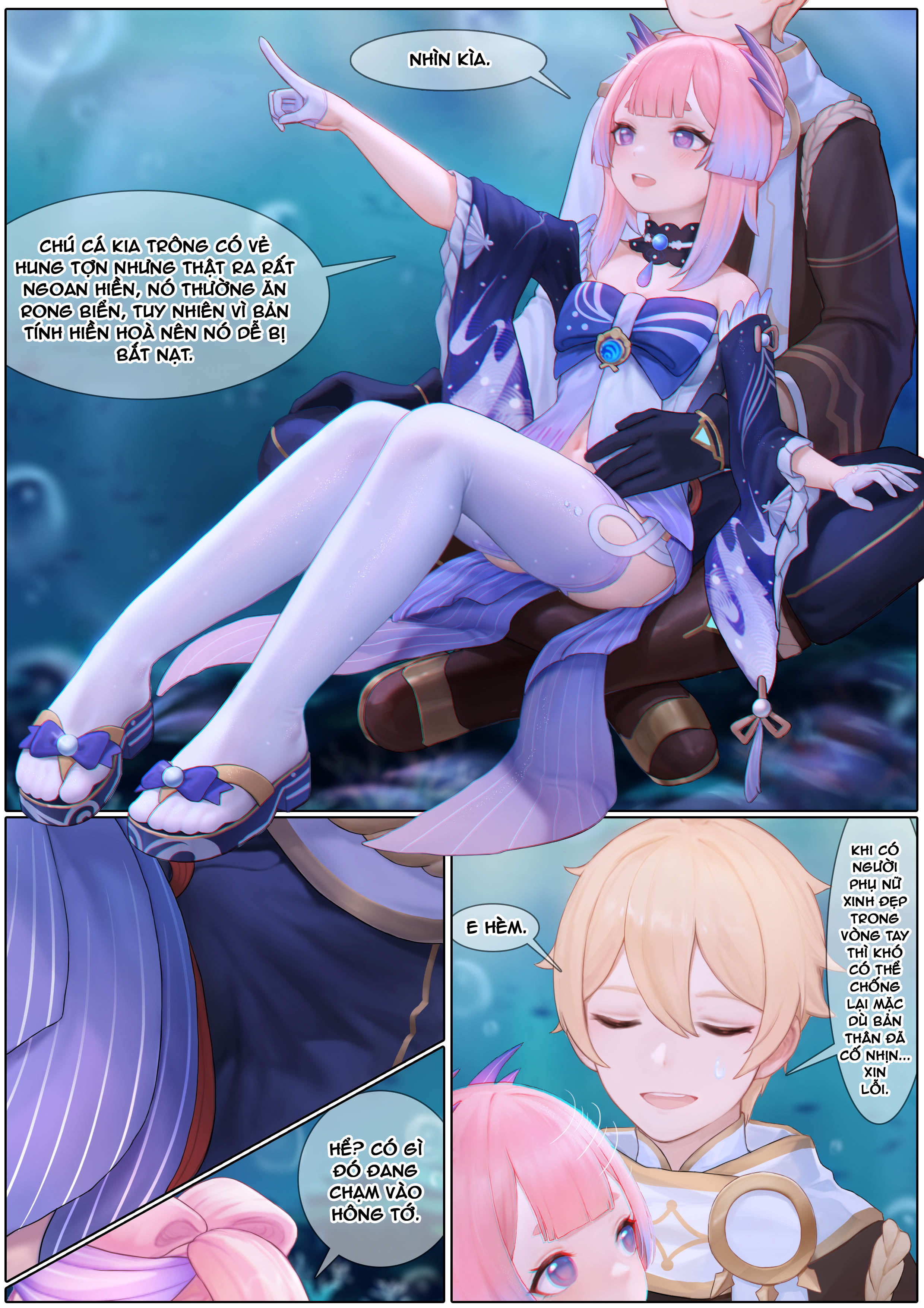 Đọc truyện hentai Kokomi bối rối - Nửa đầu