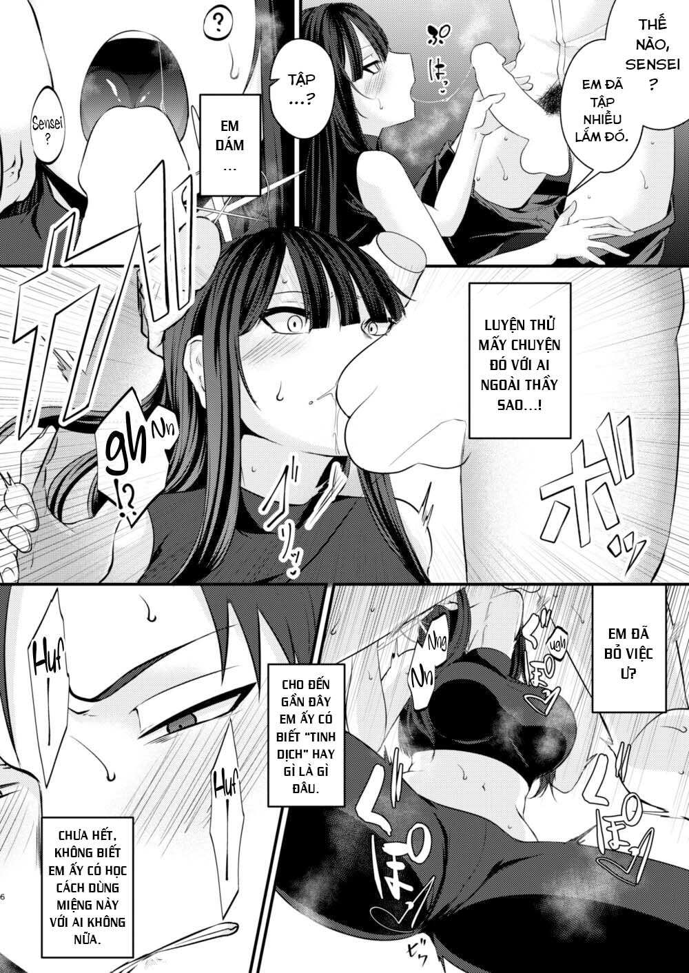 Đọc truyện hentai Công việc thứ hai của Saori. (Blue Archive) - Oneshot