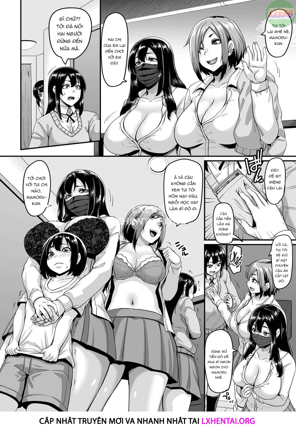 Đọc truyện hentai Papa-Katsu Bitch No Atashi-Ra Ga Anta No Otouto O Katte Mesuiki Yarichin-Kun Ni Shite Kawaigatteageru - Oneshot