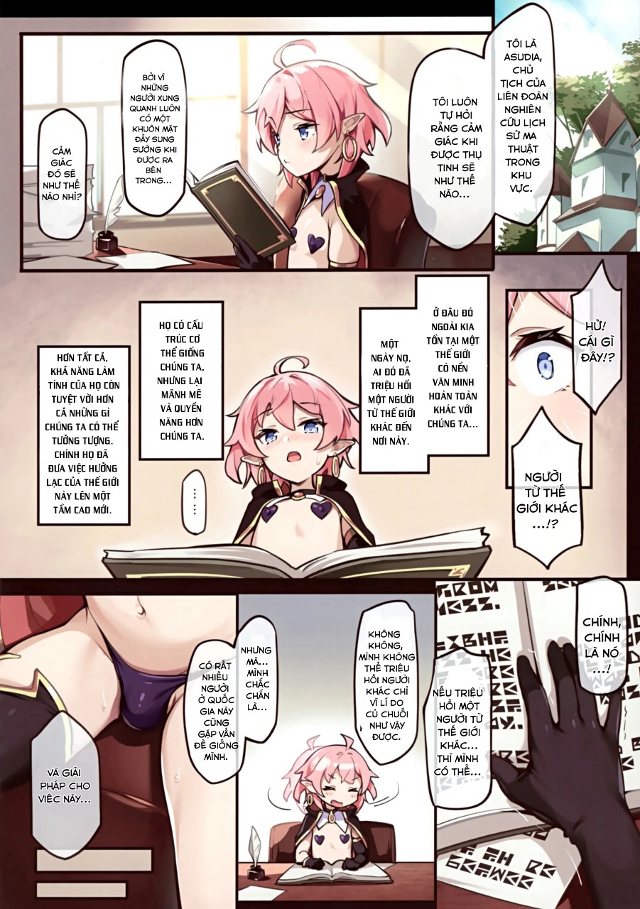 Đọc truyện hentai Lập harem toàn trap ở thế giới khác - Chap 1