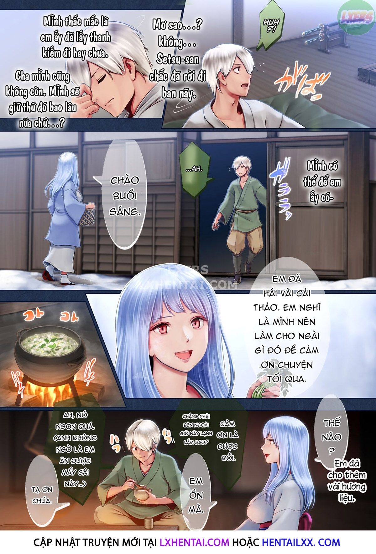 Đọc truyện hentai Setsu, The Yuki-Onna Of The Night ~Warm Her Up Lest She Freeze~ - Oneshot