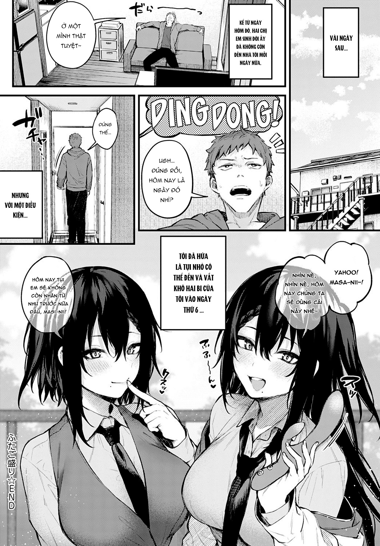 Đọc truyện hentai Twins in Heat - Oneshot