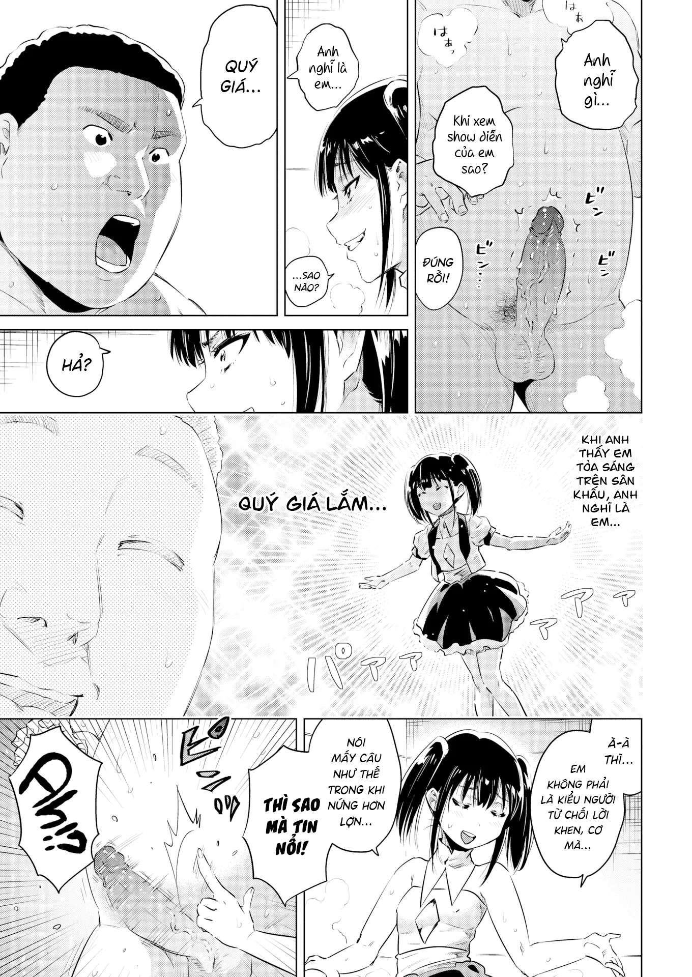 Đọc truyện hentai Sau buổi biểu diễn - Oneshot