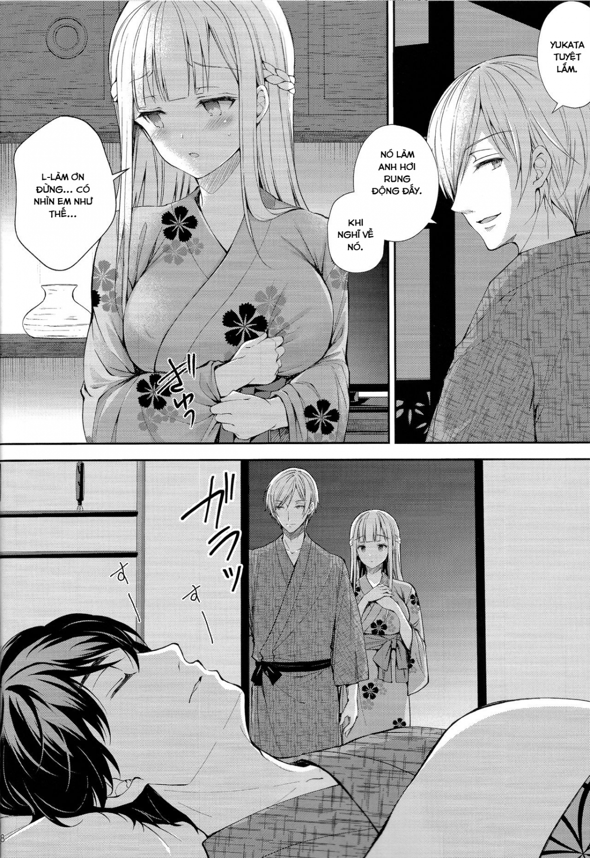 Đọc truyện hentai Indeki no Reijou - Chap 4 ~ Kare no Tonari de Nureru Insei ~