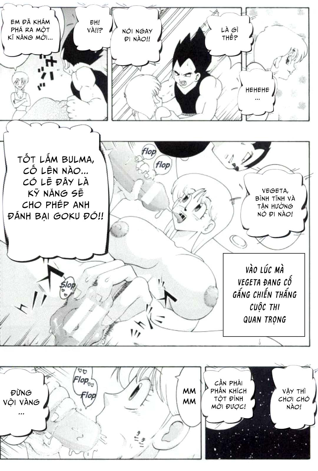 Đọc truyện hentai Vital Race (Dragon Ball Z) - Oneshot