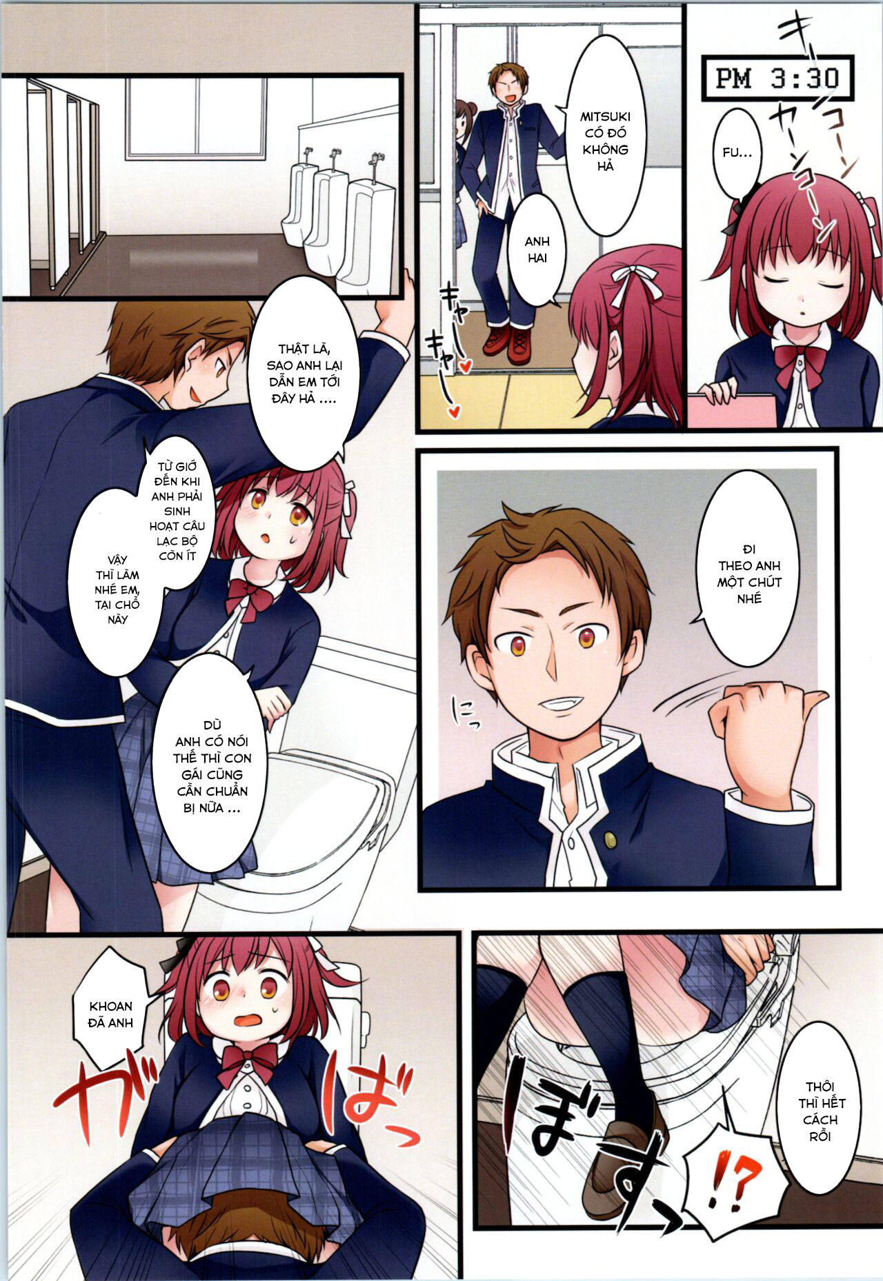 Đọc truyện hentai TS Shite Onitatchi no Seiyokushori Kakari ni natta tachi no toaru Ichinichi - Oneshot