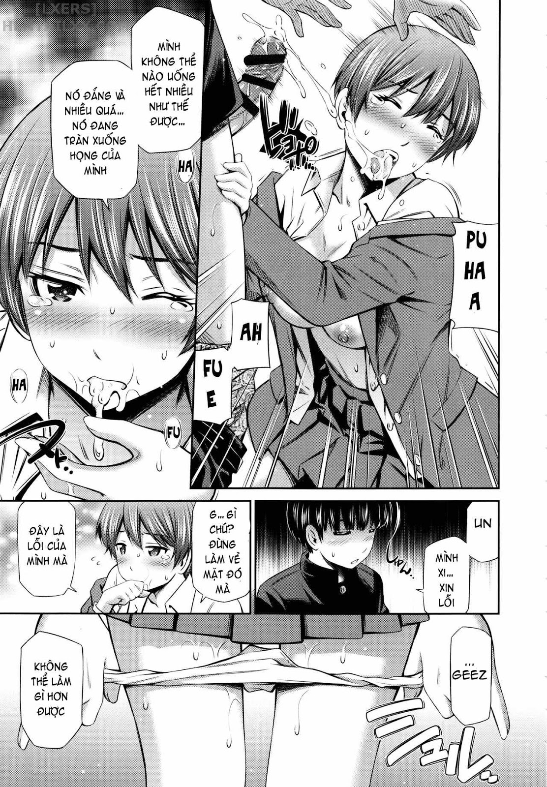 Đọc truyện hentai Hokenshitsu no Sagara Sensei - Chap 4