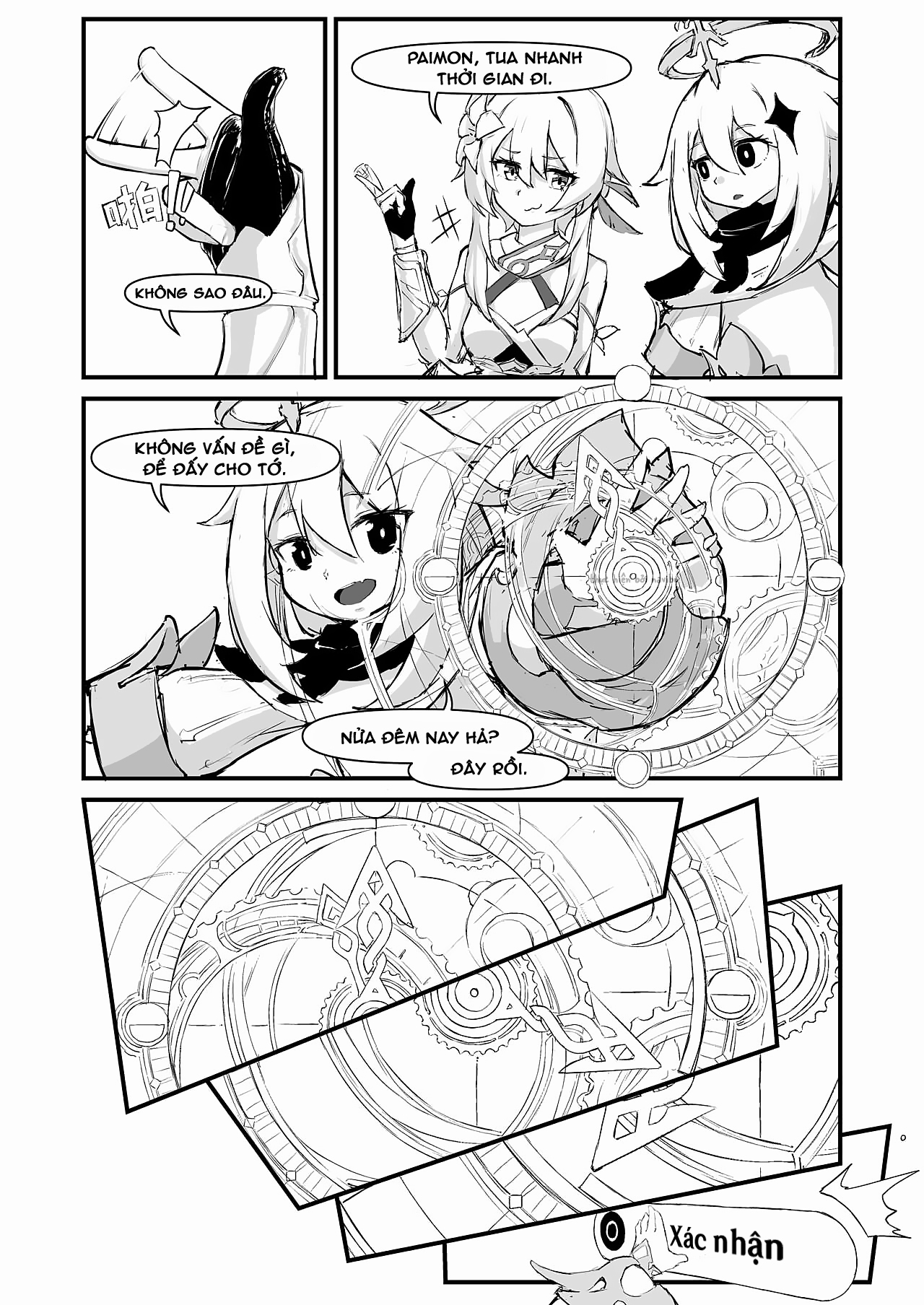 Đọc truyện hentai Paimon, tua nhanh thời gian lên! - 1 bắn... à nhầm, 1 roll