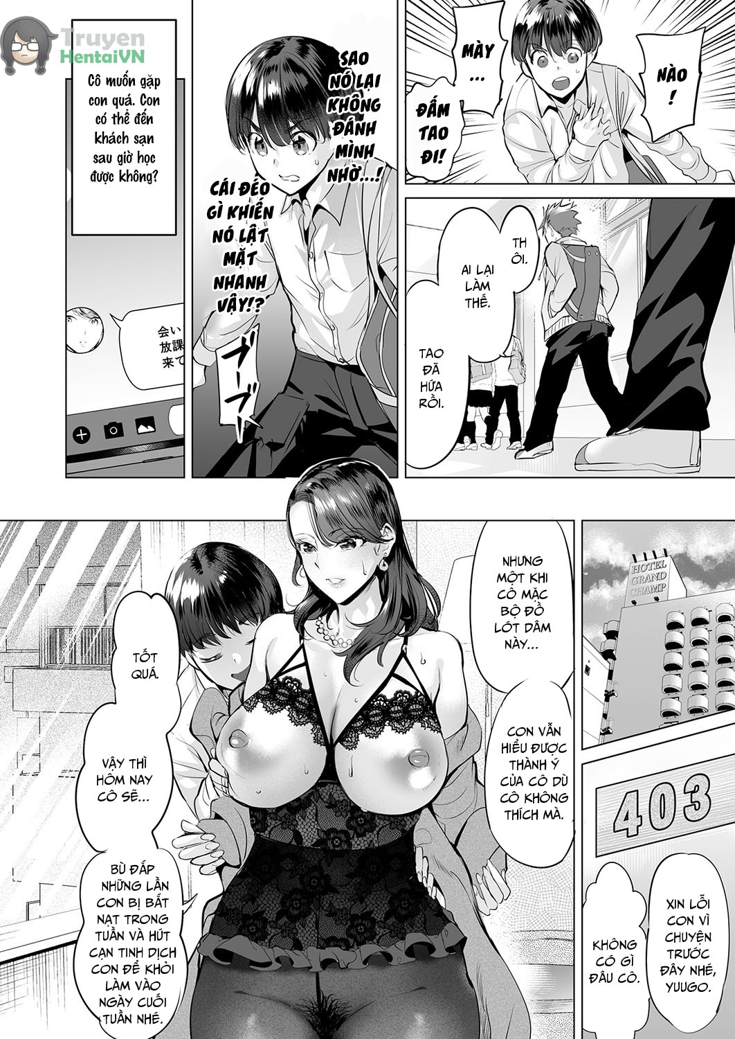 Đọc truyện hentai COMIC Magnum Vol. 179 - Chap 6 - Mẹ mày mẹ tao