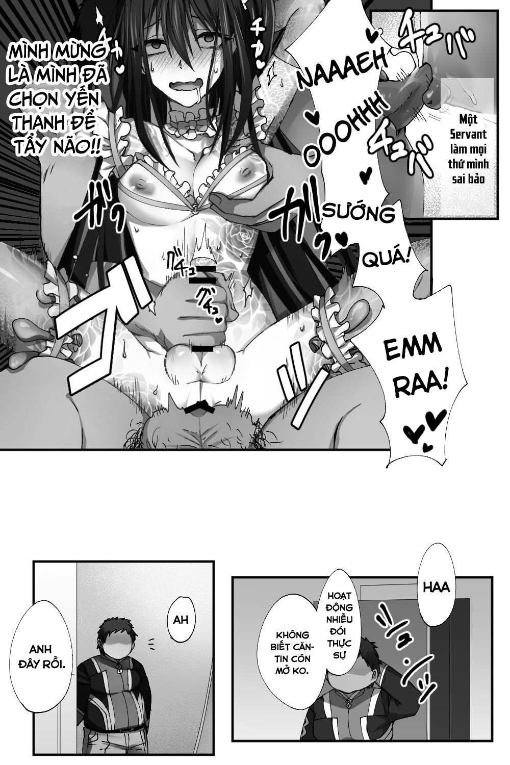 Đọc truyện hentai Shinjuku no Asa ga Sennou Sarete Josou Shitsutsu Arekore - Oneshot