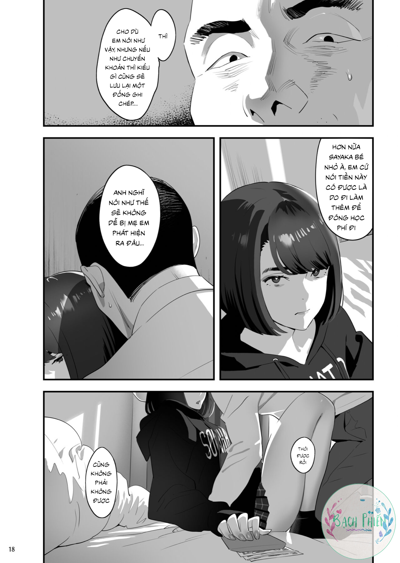 Đọc truyện hentai Tonari no JK ni Odosarete Iribitararetemasu (Naki 3) - Oneshot