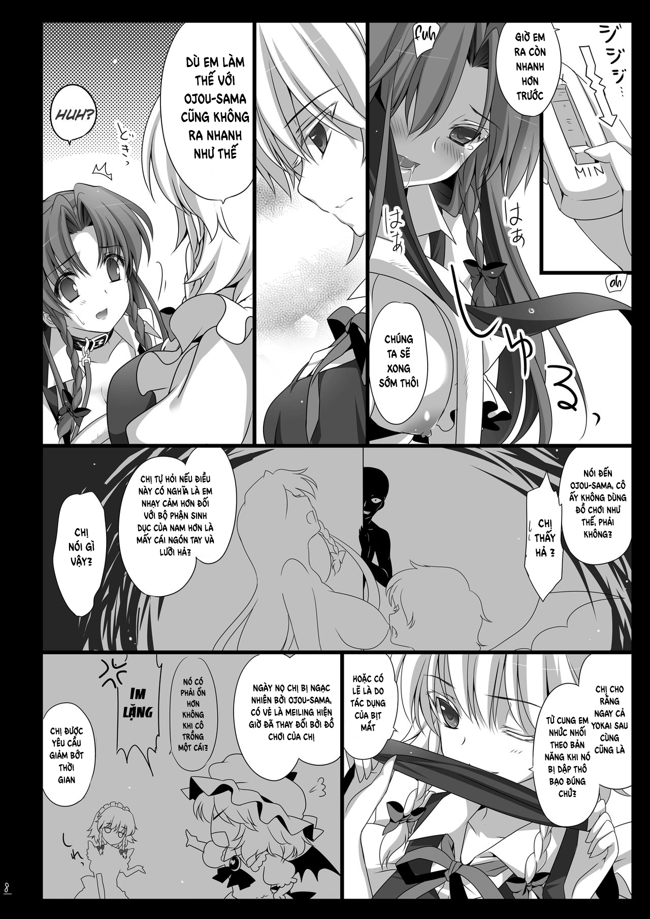 Đọc truyện hentai Meiling ga Ochite shimau Hanashi - Oneshot