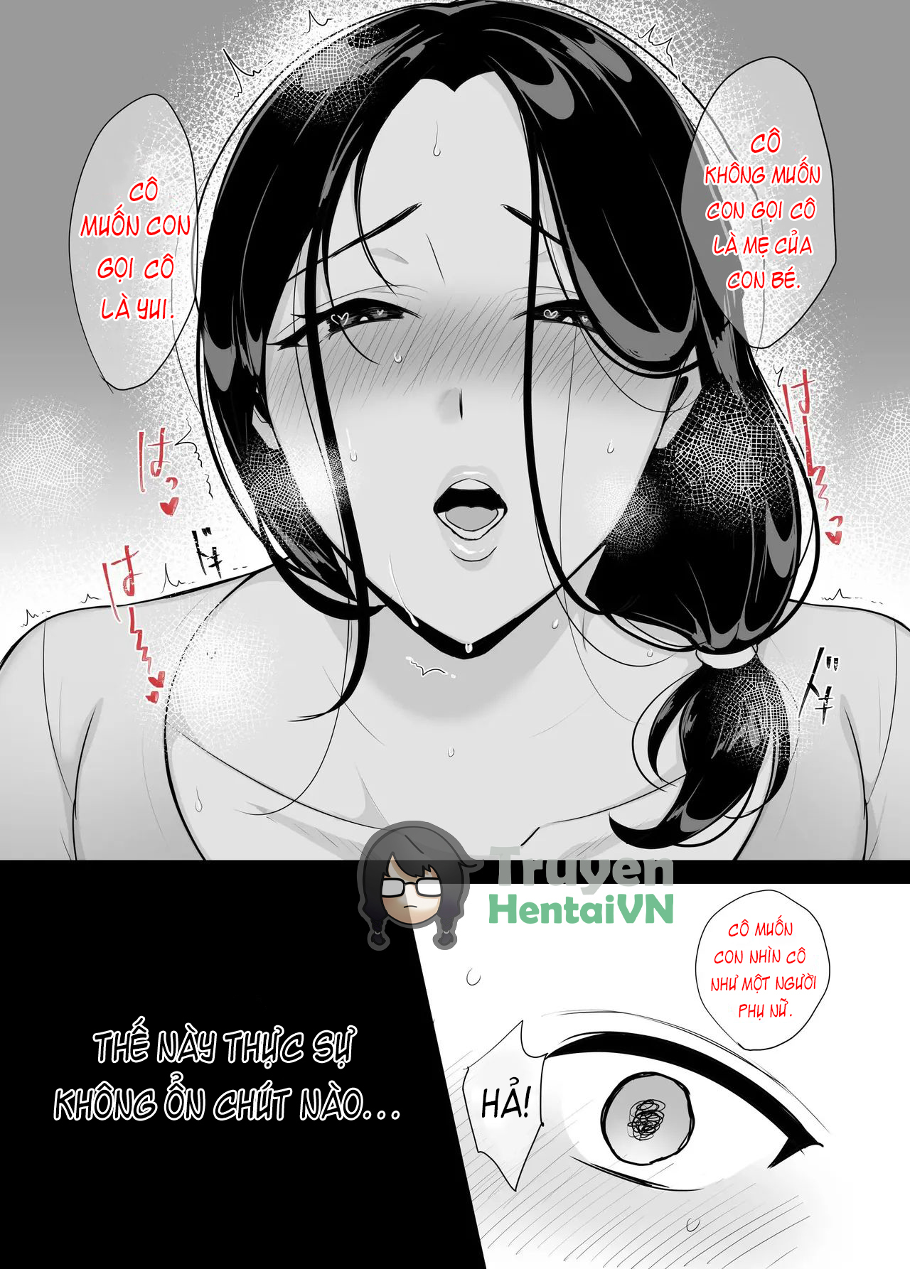 Đọc truyện hentai Kanojo no Haha ni Taberareru ~ Yuuwaku sarete Naisho no Furin Kankei - Oneshot