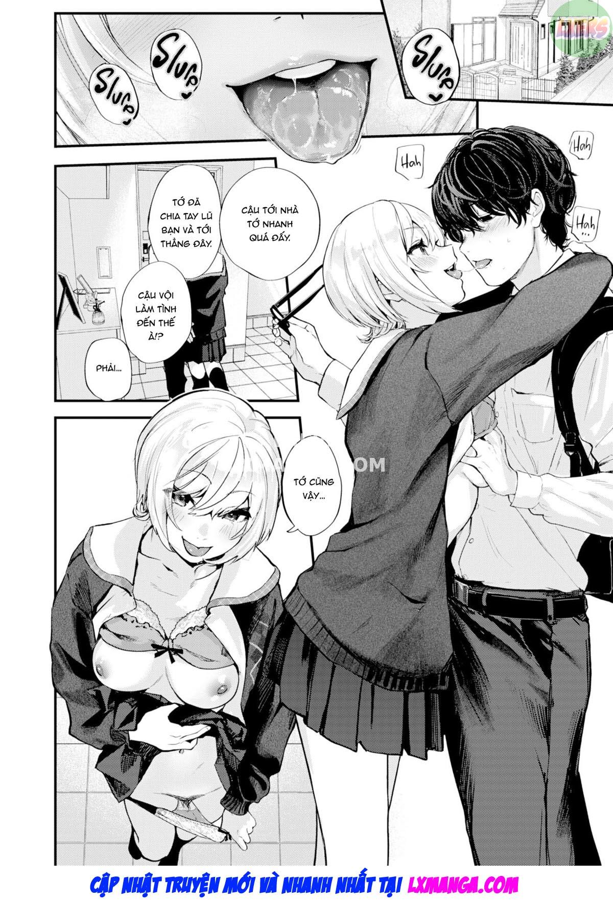 Đọc truyện hentai Nụ hôn tan chảy im lặng - Oneshot