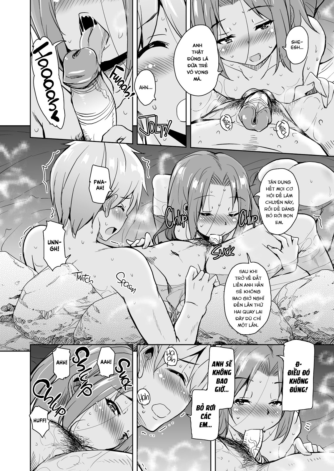 Đọc truyện hentai Tropical Island Maniacs: My Host Family is so Lewd! - Chap 7