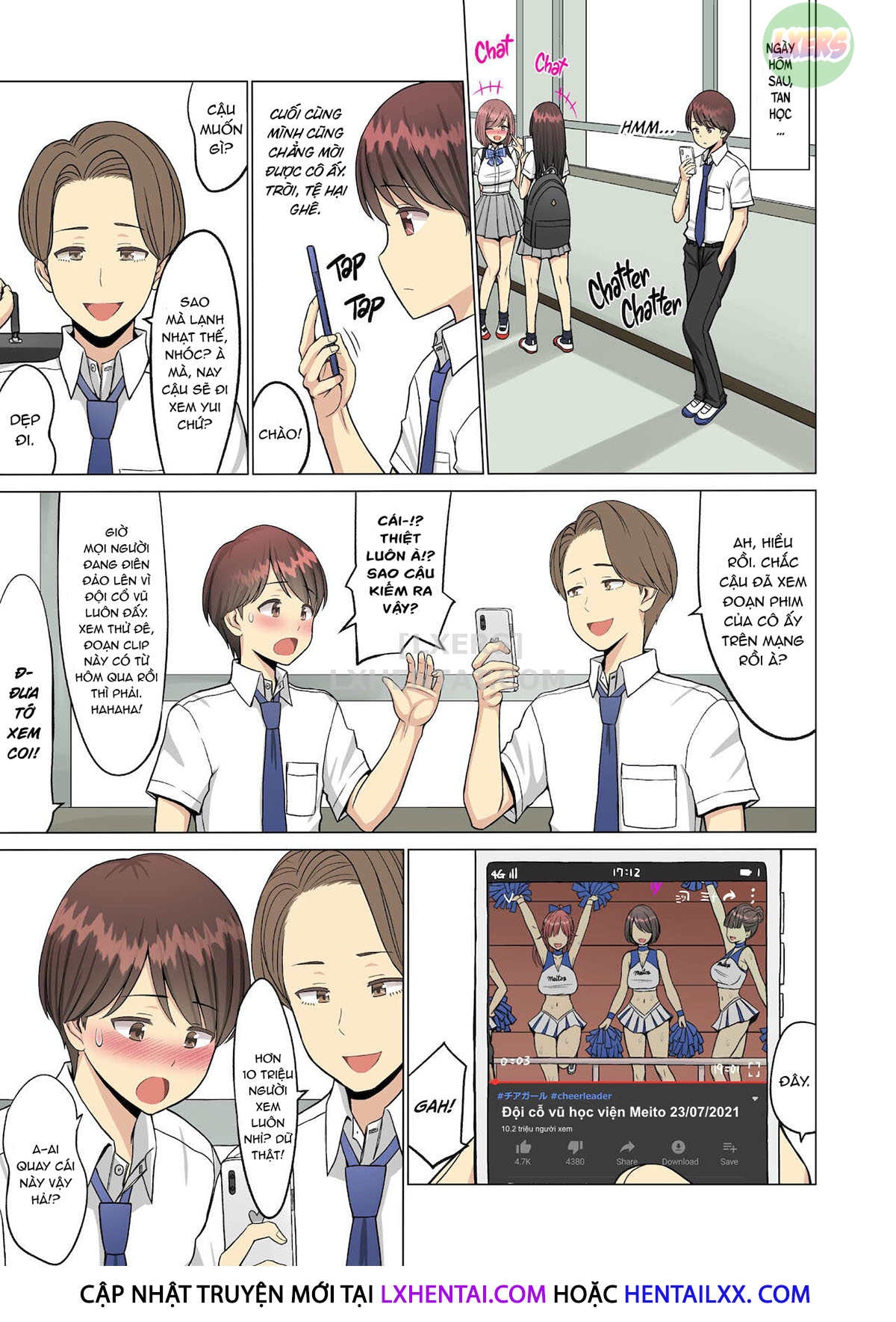 Đọc truyện hentai But I Loved Her... Summer Chapter: My Cheerleader Friend Got Taken by a Foreign Student - Chap 1