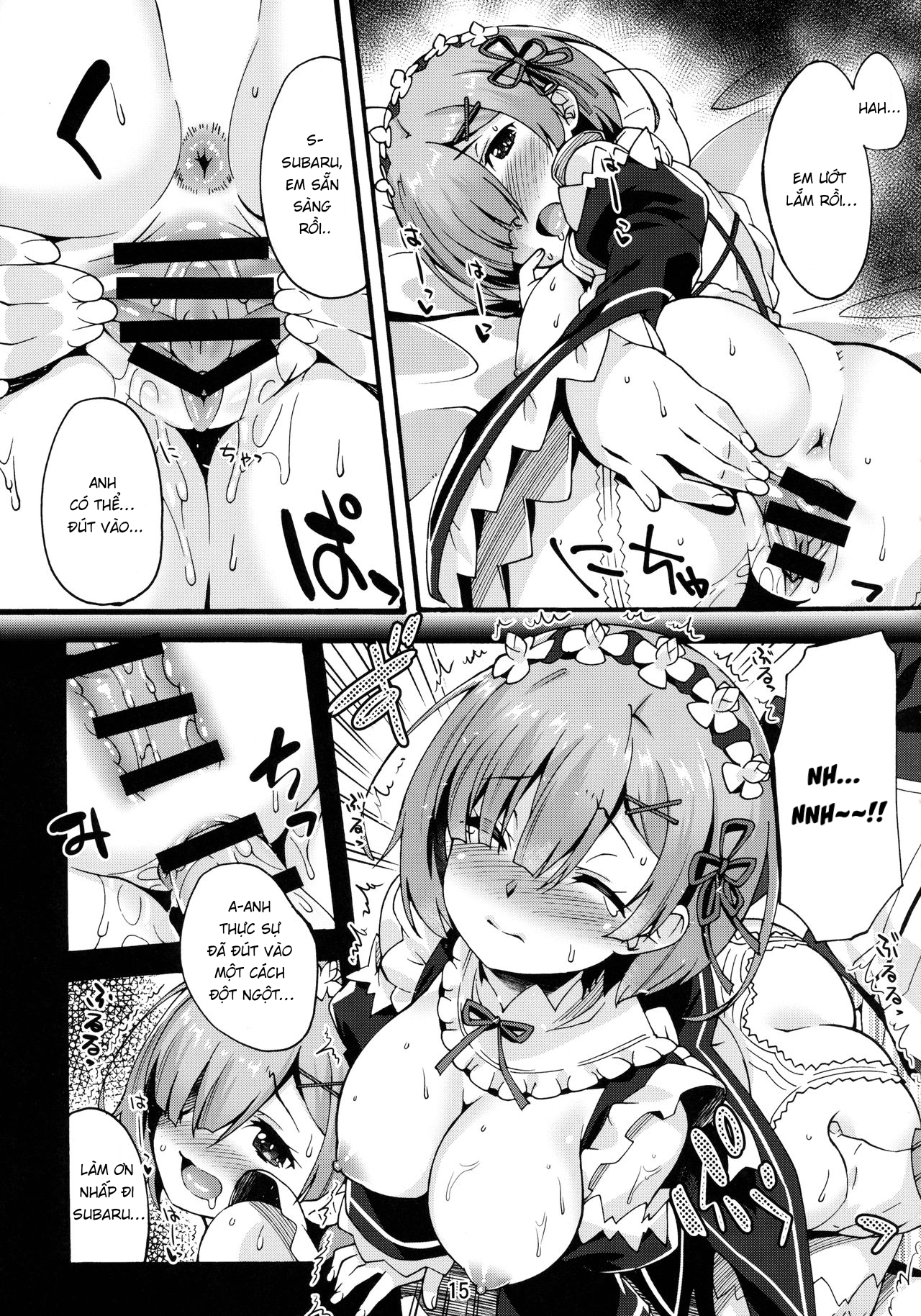 Đọc truyện hentai Rem’s Playing by Herself (Re:Zero Kara Hajimeru Isekai Seikatsu) - Oneshot