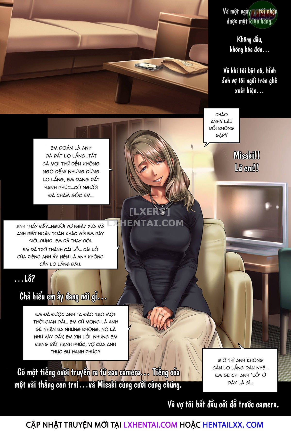 Đọc truyện hentai Shissou Shita Tsuma Kara No Netorare Video Letter - Oneshot