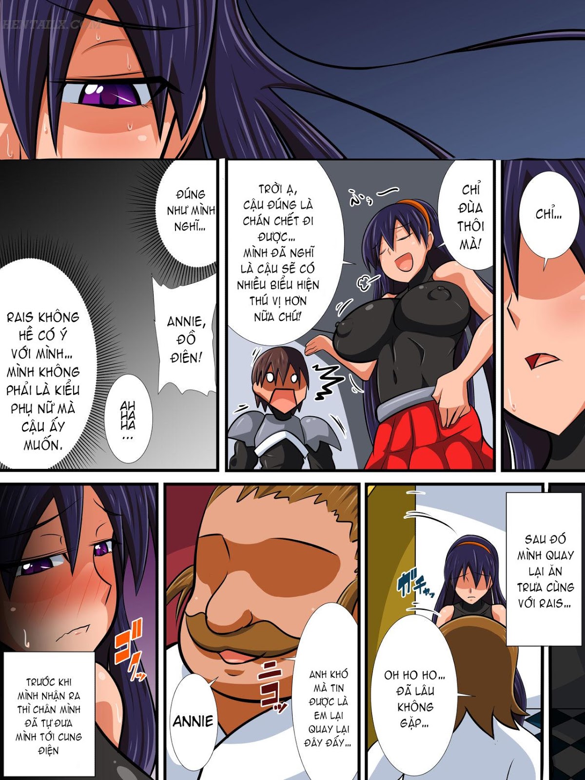 Đọc truyện hentai Osananajimi no Onna Kishi ga Oujo ni Naru Made Zenpen - Chap 2 - [END]