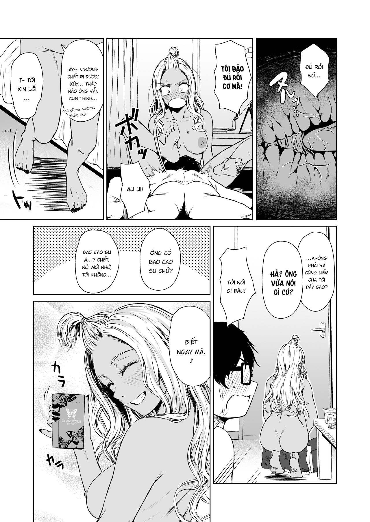 Đọc truyện hentai Một tuần dài tìm hiểu nhau của cô nàng gyaru và anh chàng nhát gái - Chap 2