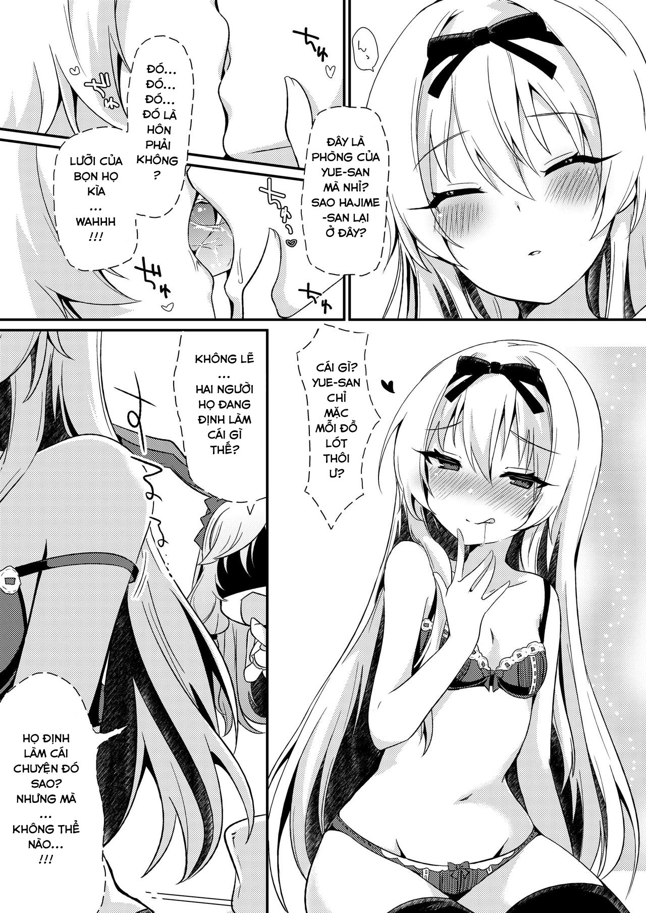 Đọc truyện hentai Arifureta Mousou de Nakayoku Shitekudasai! (Arifureta Shokugyou de Sekai Saikyou) - Oneshot