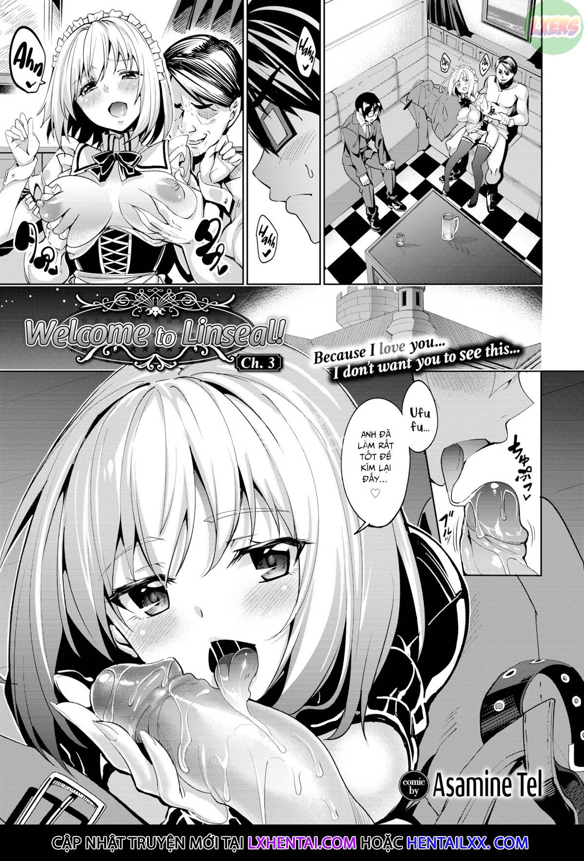 Đọc truyện hentai Chào Mừng Tới Linseal - Chap 3