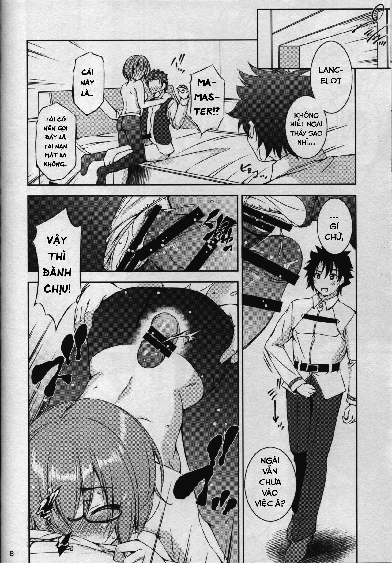 Đọc truyện hentai Bàn tròn tại nhà (Định mệnh/Trật tự lớn) - Oneshot