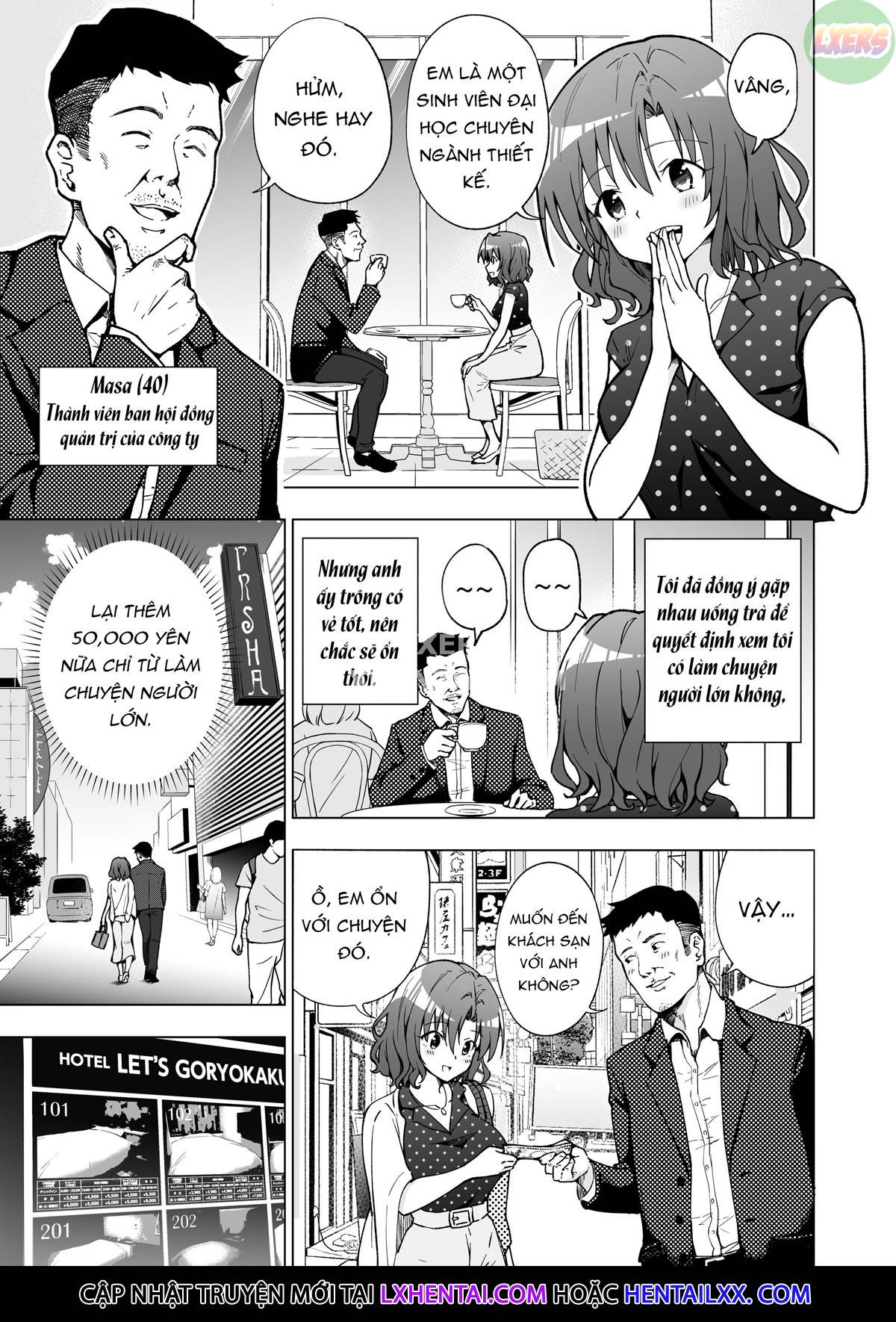 Đọc truyện hentai Nhật ký làm Phò - Chap 2: The College Babe -Part Two-