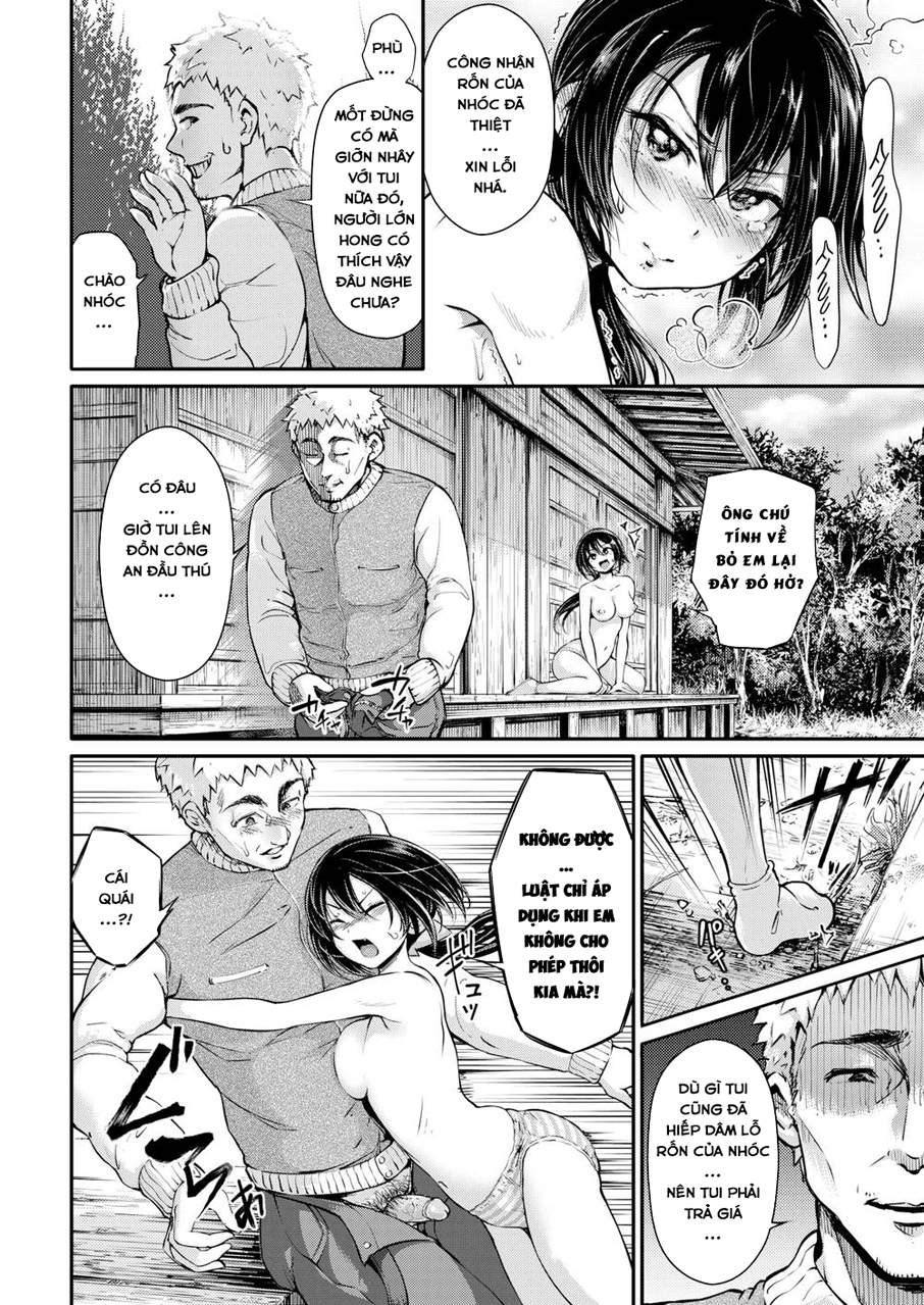 Đọc truyện hentai Em Nữ Đền Xinh Xắn và Ông Chú Già May Mắn! - Oneshot