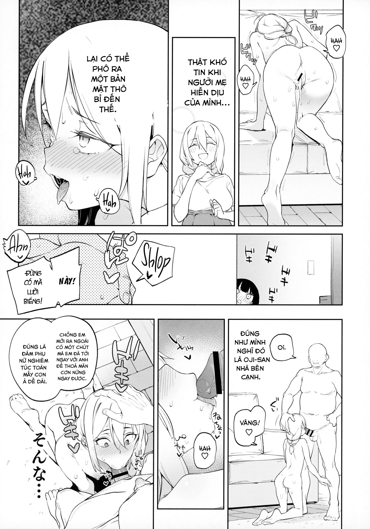 Đọc truyện hentai Chinpo no Dekasa de shika Otoko no Kachi ga Wakaranaku Natta - Oneshot