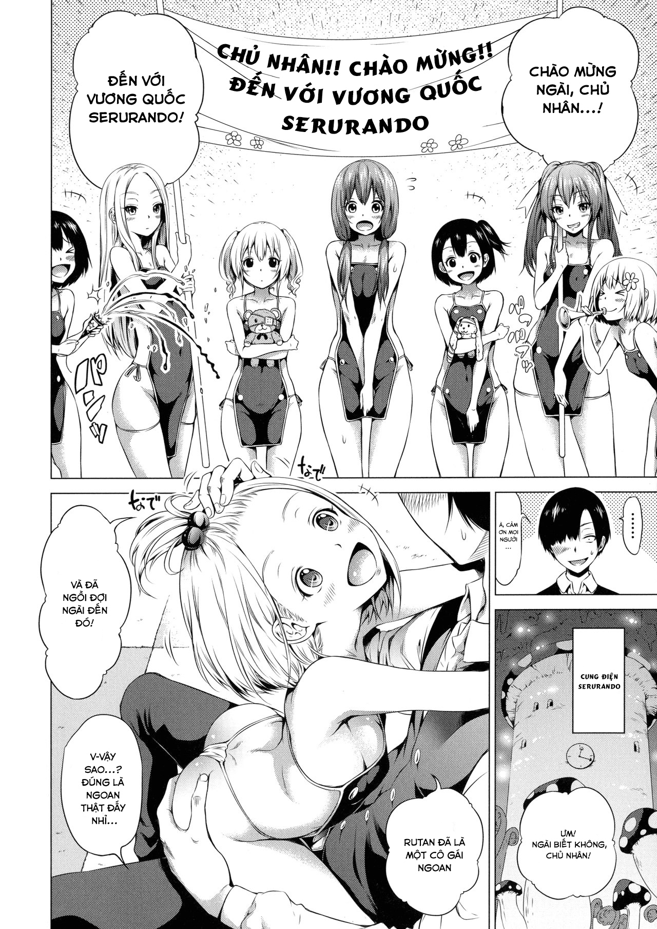 Đọc truyện hentai Isekai Harem Paradise - (Ge) Chap 3