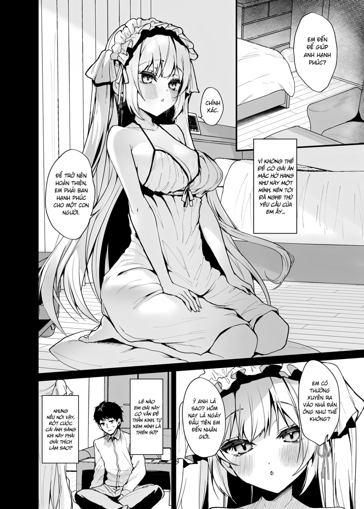 Đọc truyện hentai Thiên Sứ Ngây Thơ - Oneshot