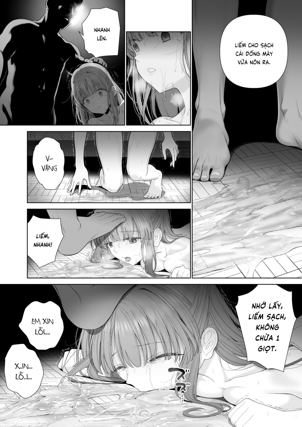 Đọc truyện hentai Sưởi ấm em, trước khi em vụn vỡ - Oneshot