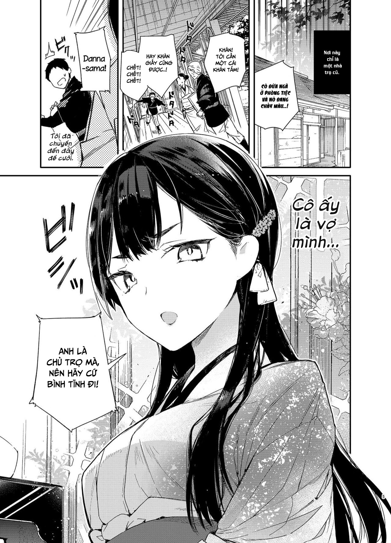 Đọc truyện hentai Tâm tình cùng cô vợ dâm đãng trong tà áo kimono - Oneshot