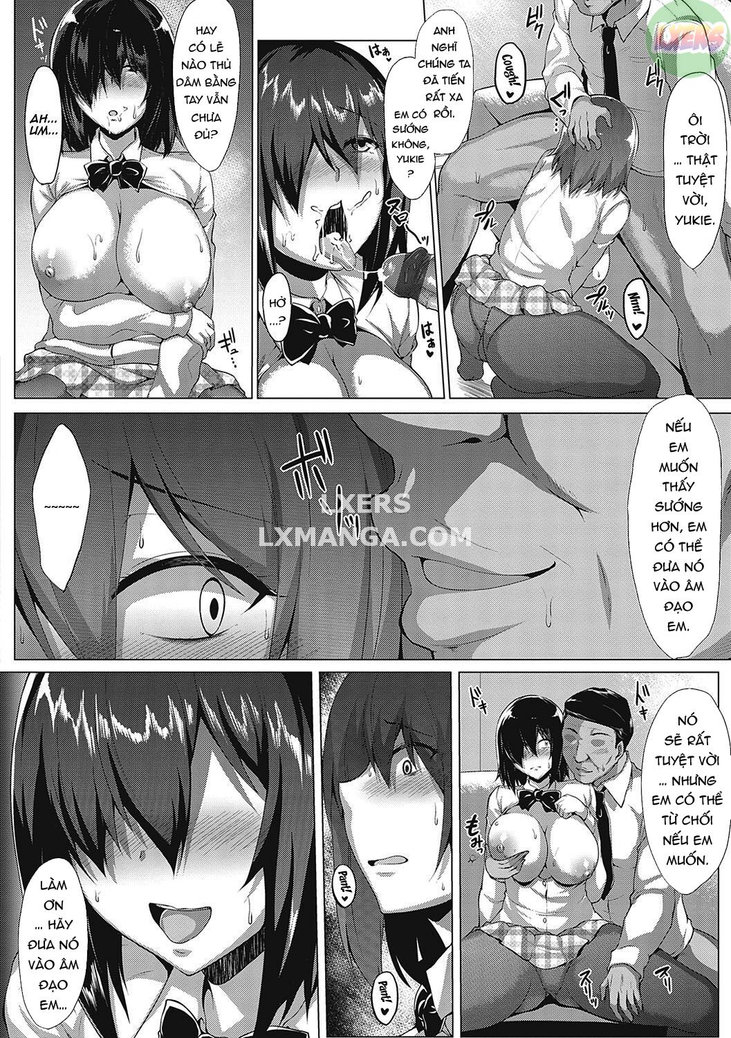 Đọc truyện hentai Cô hầu gái xinh đẹp - Chap 8 - END