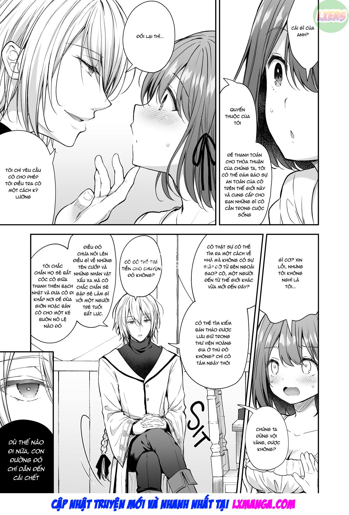 Đọc truyện hentai Hợp đồng một ngày với một pháp sư vô song - Oneshot