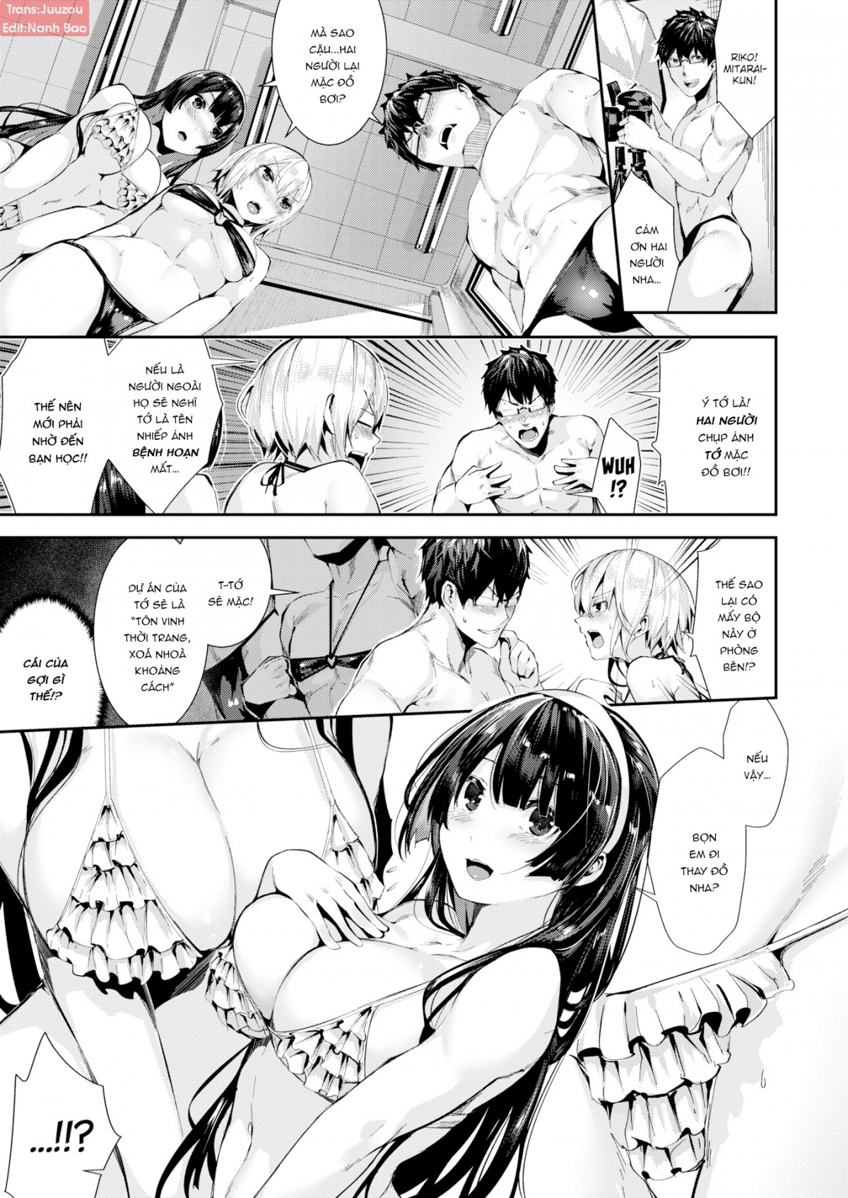 Đọc truyện hentai Milky Time (Trọn bộ) - Chap 7: Shutter Babes