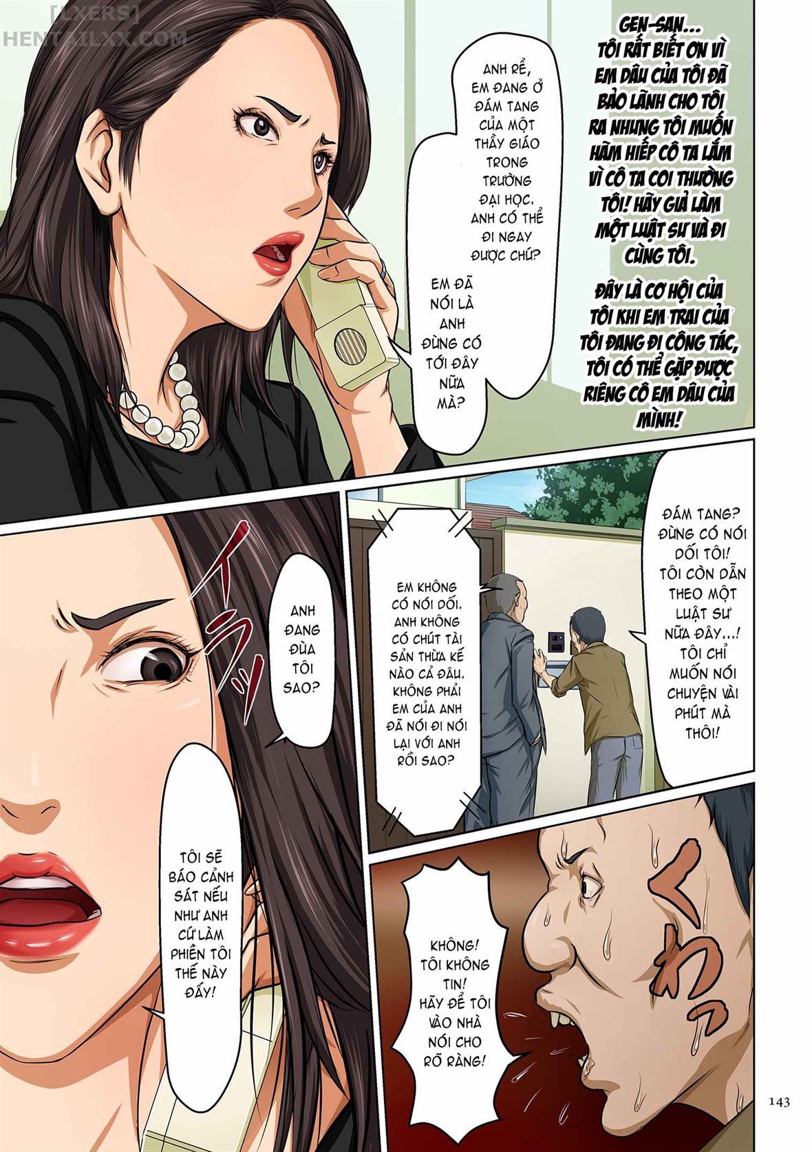 Đọc truyện hentai Karamitsuku Shisen - Chap 8