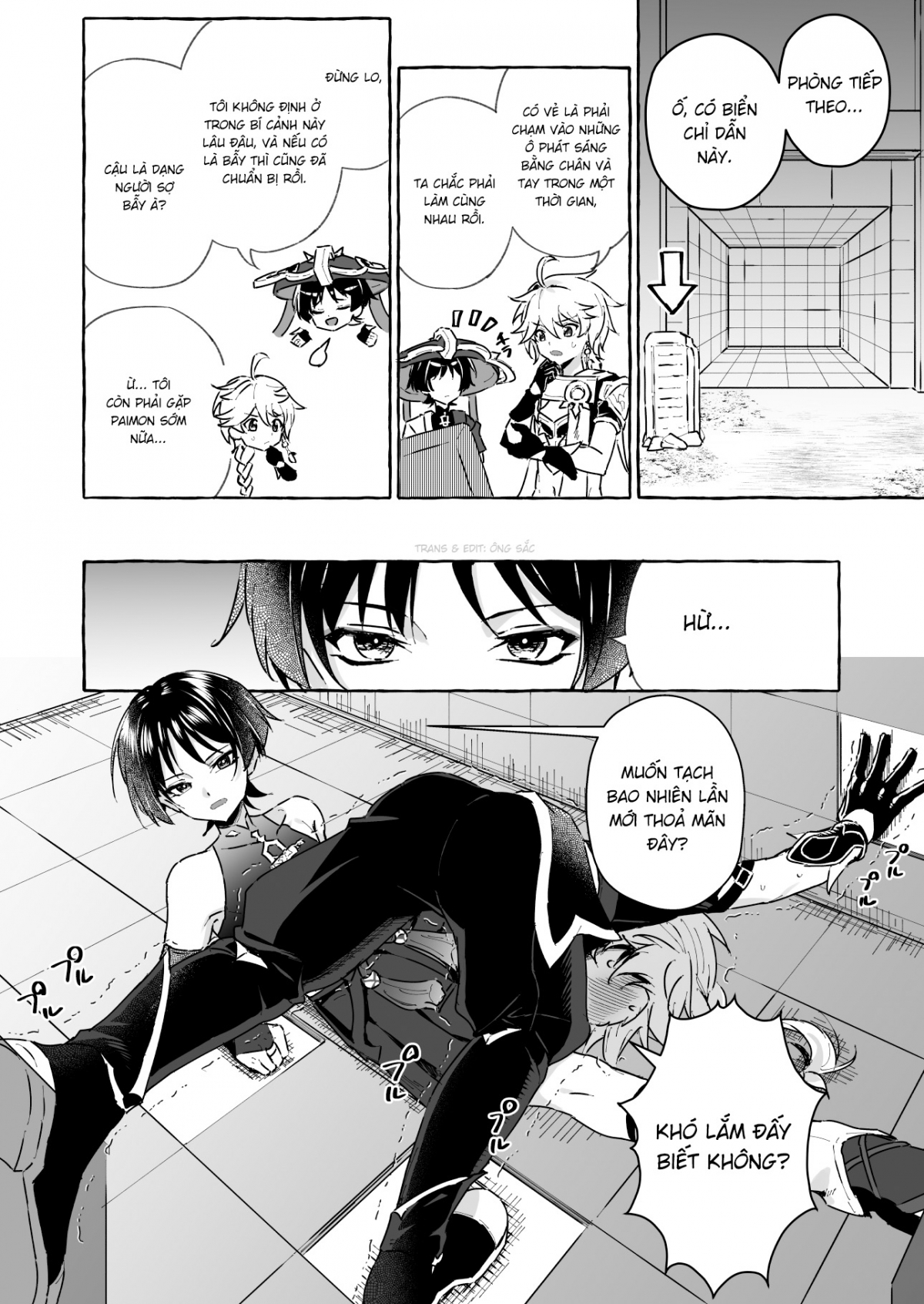 Đọc truyện hentai Làm gì có bí cảnh với bẫy tình dục 2 - Oneshot