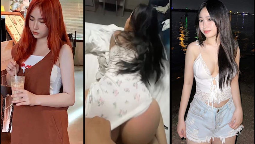 Thảo Chi 2k5 sinh viên Văn Hiến mông vếu siêu to lộ clip doggy mạnh bạo em bị tét đỏ cả mông