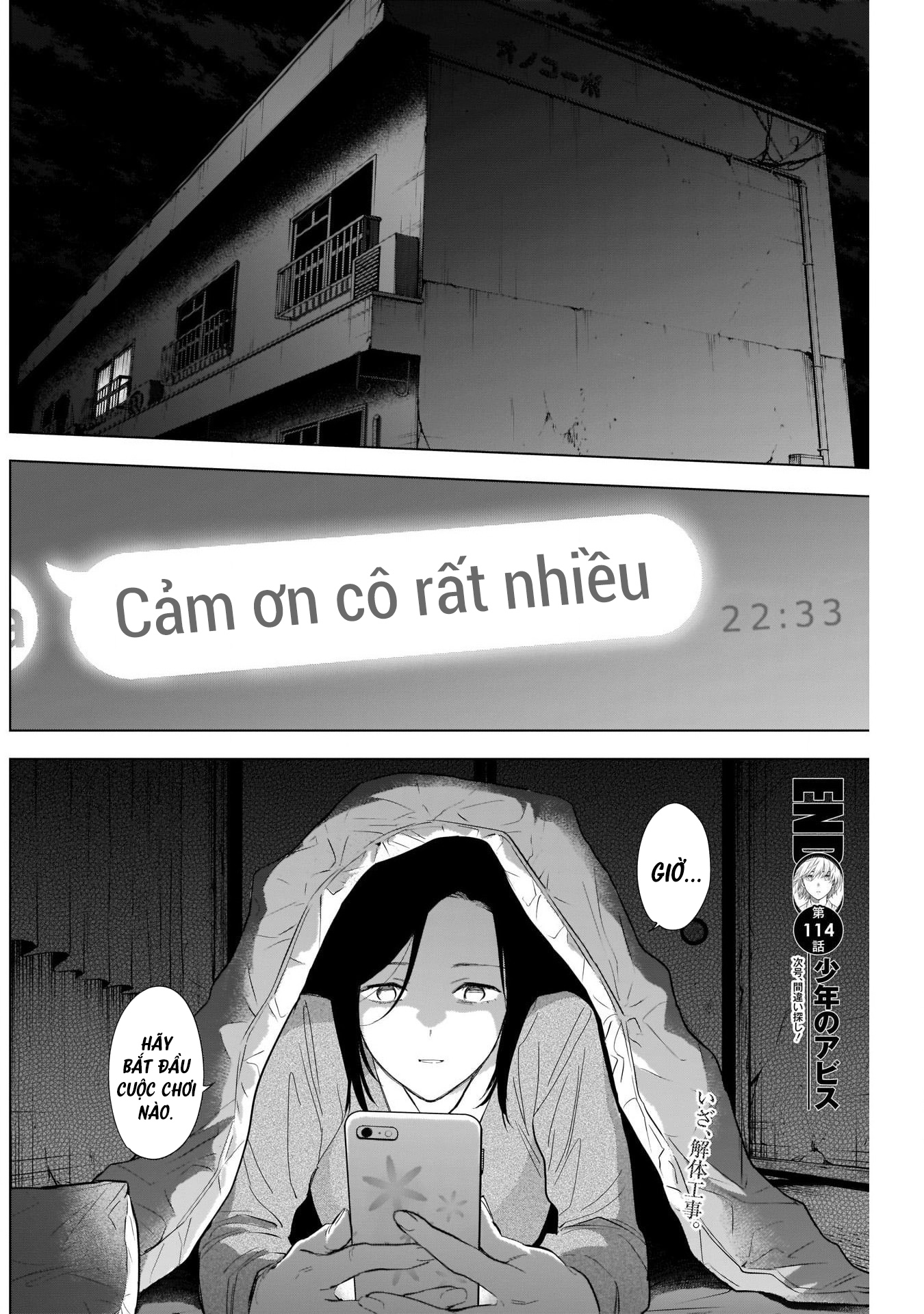 Đọc truyện hentai Shounen no Abyss - Chap 114: Những thiên thần của cái chết