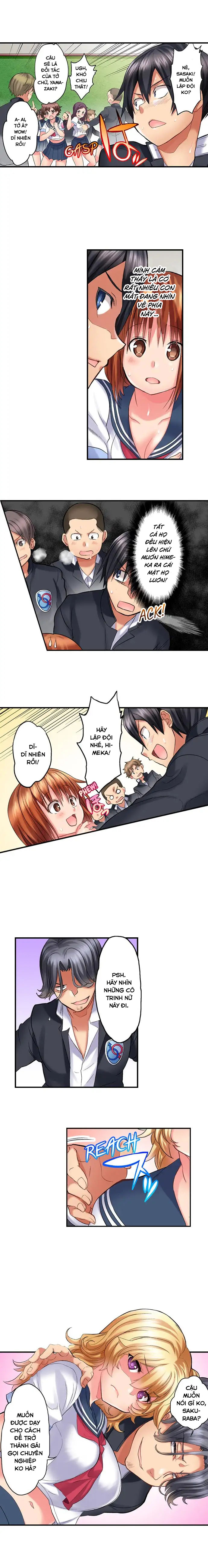 Đọc truyện hentai Chào mừng bạn đến với lớp học tình dục. - Tập 4: Bị gái bắt!