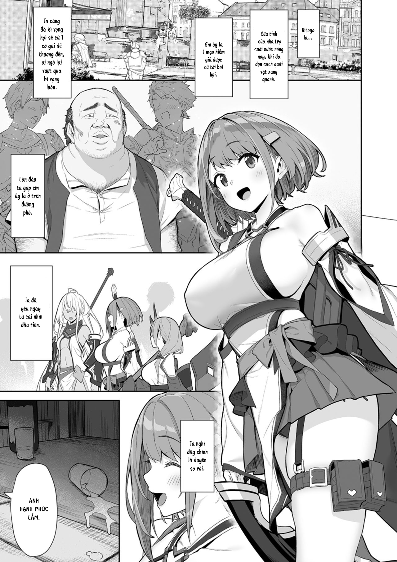 Đọc truyện hentai Hitoyo-chan no Junan 2 - Full 1 + 2 + 3