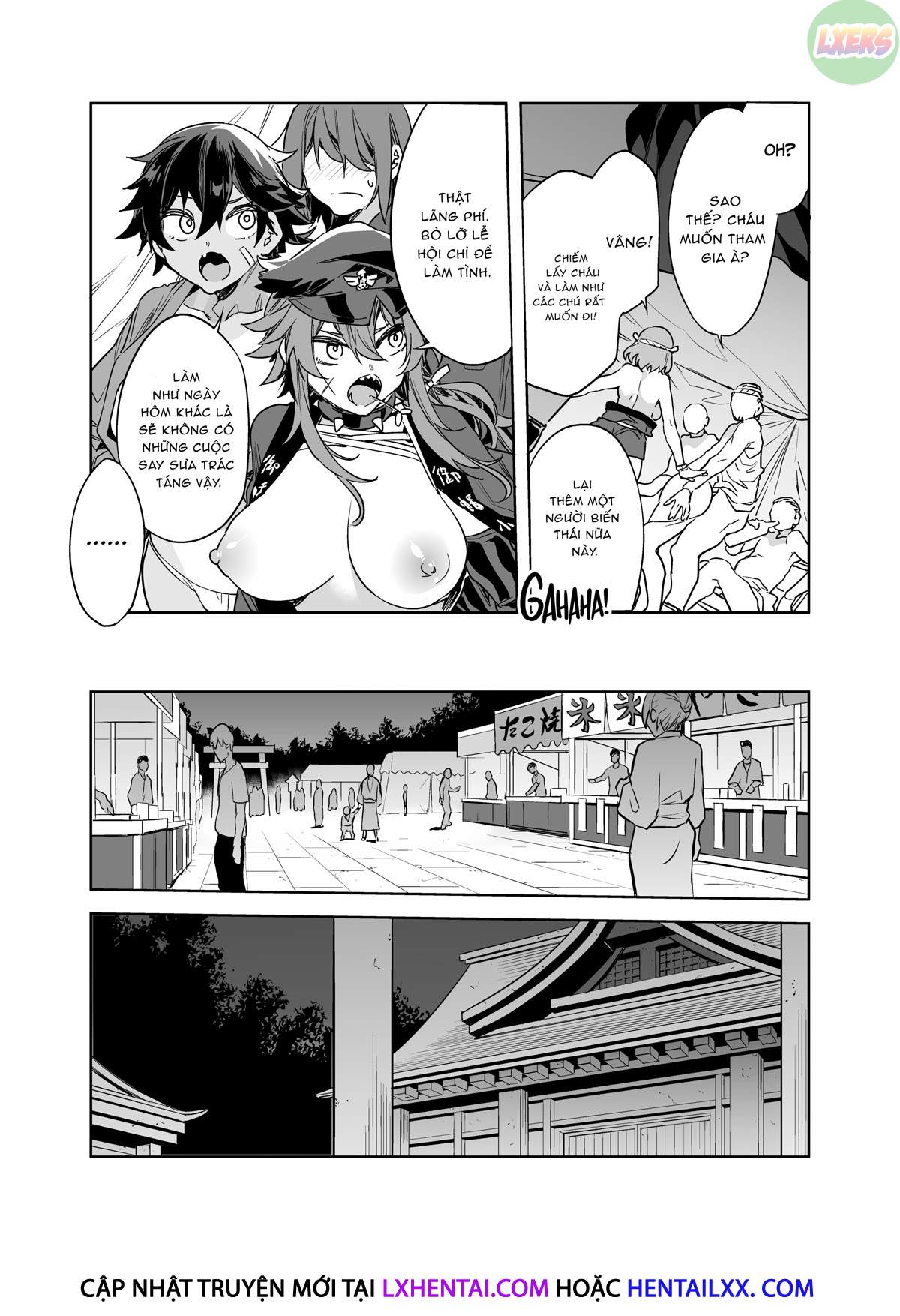 Đọc truyện hentai Teisou Kannen Zero No Onna Tomodachi - Chap 5 at the Summer Festival