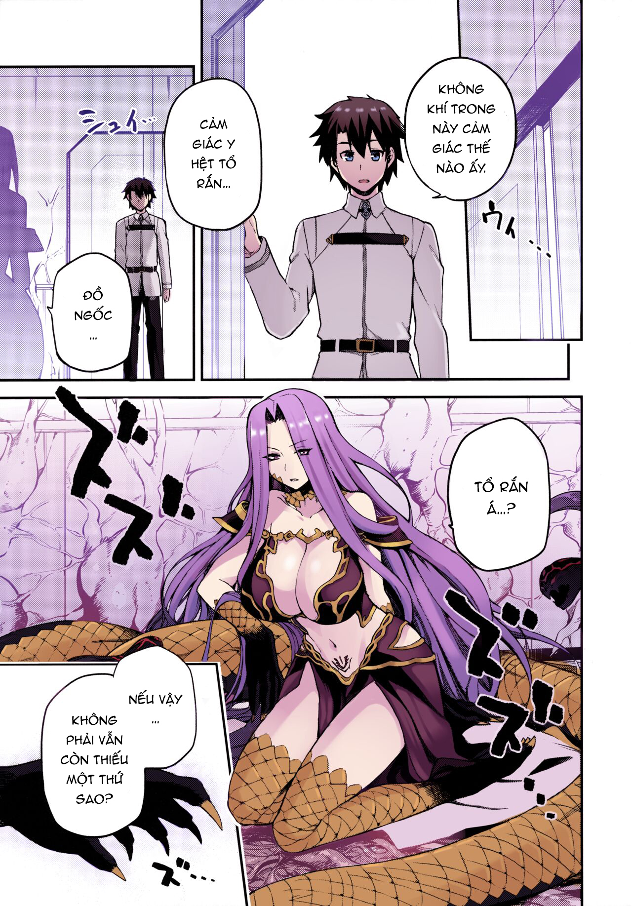 Đọc truyện hentai Bản năng của nữ xà thần - Bản full màu [Không che]